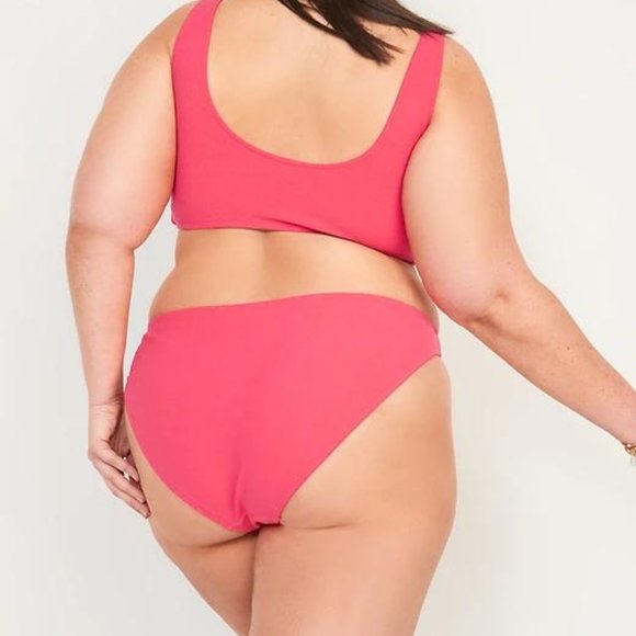 Old Navy Low-Rise Terry Classic Bikini Swim Bottoms for Women New - Picture 8 of 8